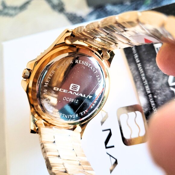 Oceanaut Women's OC9812 Camara Gold Watch - Picture 5 of 7